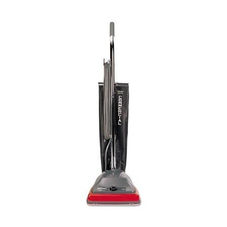Electrolux Floor Care Co Sanitaire, TRADITION UPRIGHT VACUUM WITH SHAKE-OUT BAG, 12 LB, GRAY/RED SC679K